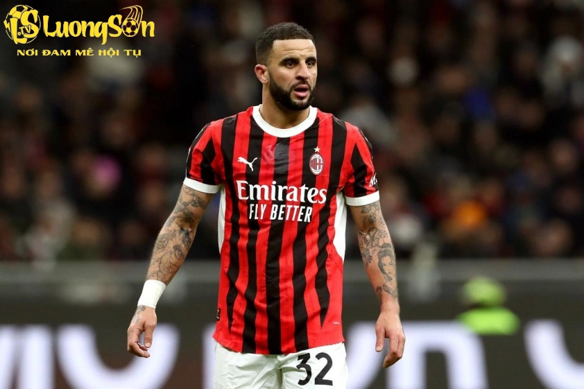 Kyle Walker chưa để lại dấu ấn tại Milan (Ảnh: ESPN).